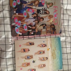 Twice albums- summer nights & fancy